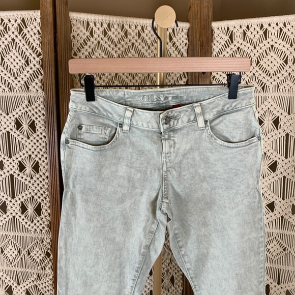 Guess light gray jeans 28 slim‎ ankle - Picture 3 of 15
